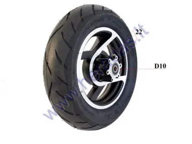 Electric scooter, scooter front wheel with tire, suitable for DUDU model