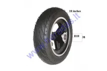 FRONT WHEEL WITH TIRE FOR ELECTRIC SCOOTER FITS TO PIXI