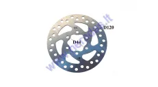 Brake disk for electric kick scooter D120mm fits model ELESMART E3