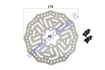 BRAKE DISK FOR ELECTRIC KICK SCOOTER KUGOO G2 PRO