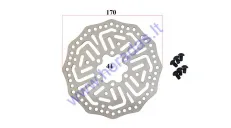 BRAKE DISK FOR ELECTRIC KICK SCOOTER KUGOO G2 PRO