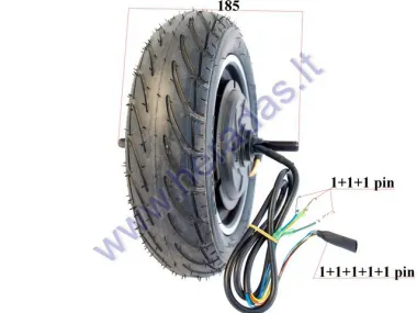 Electric scooter engine with 48V 400WAT tire, suitable for PIXI