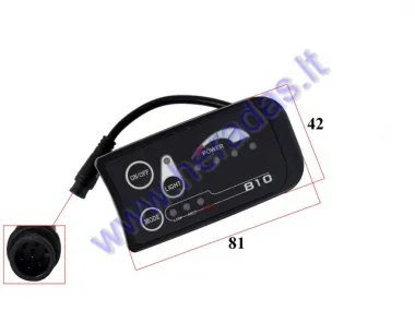 Display for ELECTRIC FOLDING TRICYCLE Scooter 36V for model DL3