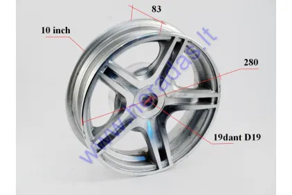 Rim 10 inch (10″) for electric trike scooter MS01 MS03  R10