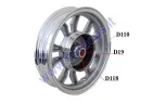 Elektrinio triračio galinis ratas tinka MS03 MS04  R10  MT2.15X10 ratlankis sidbarinis