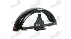 Elektrinio triračio galinis sparnas metalinis tinka PRAKTIK1 EKO