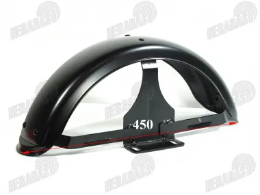 Elektrinio triračio galinis sparnas metalinis tinka PRAKTIK1 EKO