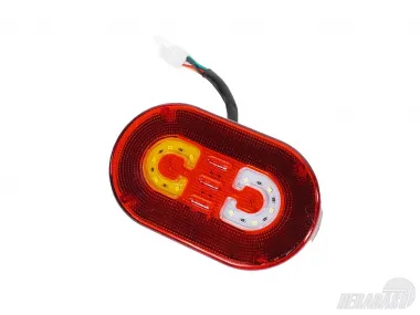 Rear headlight for electric tricycle suitable for PRAKTIK1 ECO