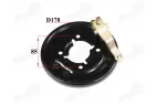 Rear brake bracket for electric cargo tricycle KING BOX3 DLS150