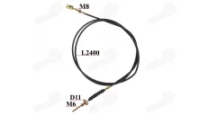 Rear brake cable for electric cargo tricycle KING BOX 1,2,3  JP2100,JP2800,JP3900 QL, DLS