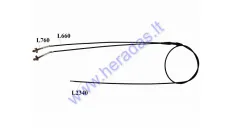 Electric tricycle rear brake cable PRACTIC2