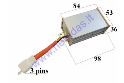 VOLTAGE CONVERTER REGULATOR FOR ELECTRIC TRIKE SCOOTER  60V /12V  MS04 or 60V system MS03