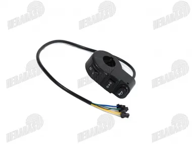 Elektrinio triračio motorolerio jungiklis šviesos, posūkiai, signalas PRAKTIK1, PRAKTIK2