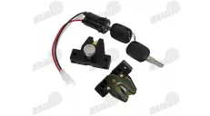 Electric tricycle scooter lock set with two trunk locks fits PRAKTIK1 EKO, PRAKTIK2 EKO