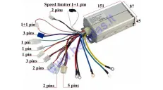 Controller for electric trike scooter MS01 MS03 analogous to EB113