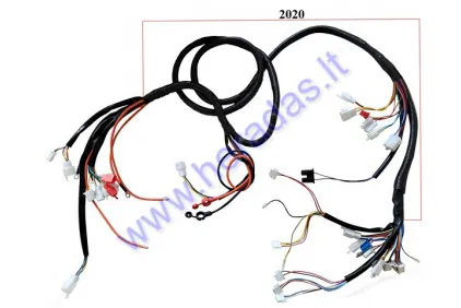 WIRING ASSEMBLY (WIRE HARNESS) FOR Elektric trike mobility scooter MS03