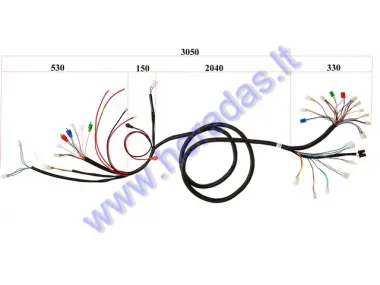 WIRING ASSEMBLY (WIRE HARNESS) FOR ELEKTRIC TRIKE MOBILITY SCOOTER MS04