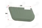 Right plastic trim of electric tricycle PRAKTIK1