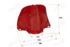 Front plastic trim of electric tricycle PRAKTIK1