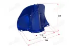 Front plastic trim of electric tricycle PRAKTIK1