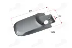 Plastic finish under the lamp exterior for electric three-wheel scooter PRAKTIK 1,2