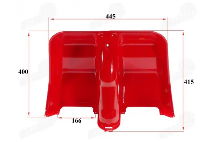 front plastic trim for electric tricycle PRAKTIK2