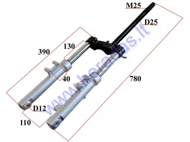 Front fork for electric trike scooter MS03 MS04 models since 2022 years