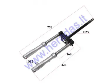 Front fork for electric trike scooter MS031 MS041