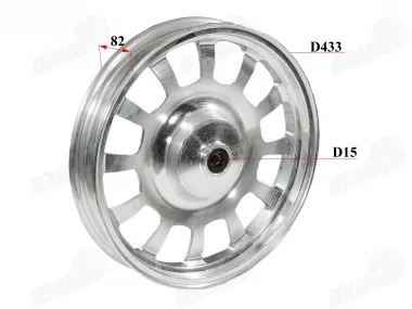 Front wheel of electric tricycle KING BOX 2  JP3900 QL