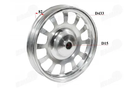Front wheel of electric tricycle KING BOX 2  JP3900 QL