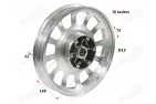 Front wheel of electric tricycle KING BOX 2  JP3900 QL