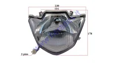 Headlight for electric trike scooter MS03 MS04