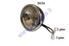 Head light for three-wheel electric scooter, suitable for PRACTIC1,2 E9 marking
