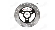 Front brake disc of electric tricycle PRAKTIK2 XD