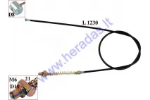 FRONT BRAKE CABLE FOR ELECTRIC TRIKE MOBILITY SCOOTER FIT TO MS04, REAR BRAKE PRAKTIK1 EKO