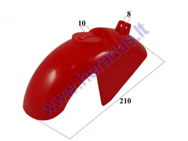 FRONT FENDER FOR ELECTRIC TRIKE SCOOTER, MOBILITY SCOOTER 36V 300W DL3 LIGHT  DL3 LIGHT