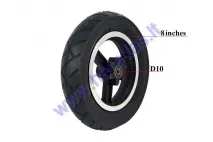 Front wheel for ELECTRIC TRIKE SCOOTER, MOBILITY SCOOTER 36V 300W DL3 LIGHT