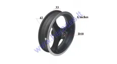 Front wheel for electric trike DL3 LIGHT