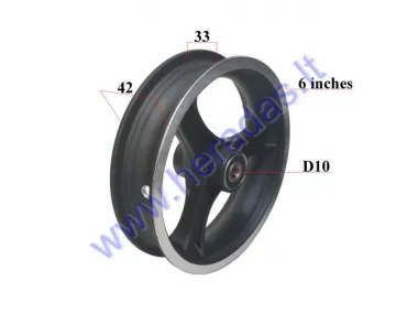 Front wheel for electric trike DL3 LIGHT