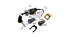 Key switch set for electric trike scooter ST96