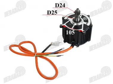 Elektrinio triračio variklis 60V 1000WAT tinka PRAKTIK1 EKO