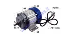 Elektrinis bešepetėlinis  keturračio  variklis 1000W 48V 600r/min 18A