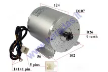 ELECTRIC BRUSHLESS MOTOR FOR QUAD BIKE 500w 36V