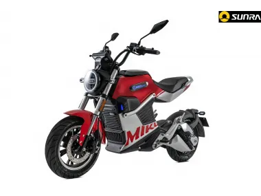 Electric motorcycle MIKU SUPER 2*72V 20AH with Lithium-ion batteries 80km/h