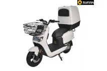 Electric motor scooter/motorcycle ROBO-SC 72V 3KW with Lithium-ion batteries 80km/h