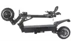 ELECTRIC SCOOTER ULTRON  T108 11 inches tyres 60V 3200W 30Ah Li-on batery Max speed 85km/h (2x1600W)