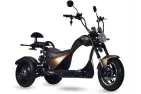 Elektrinis triratis motoroleris skuteris  CITYCOCO  2 varikliai po 2000WAT. Registruojamas važinėjimui gatvėse. Kategorija L2e-P