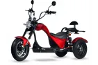 Elektrinis triratis motoroleris skuteris  CITYCOCO  2 varikliai po 2000WAT. Registruojamas važinėjimui gatvėse. Kategorija L2e-P