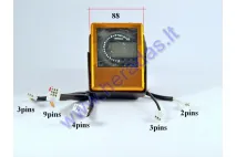 Digital speedometer tachometer for ATV quad bike