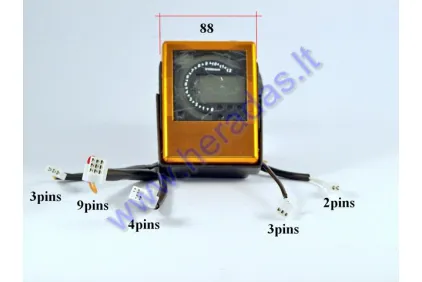 Digital speedometer tachometer for ATV quad bike